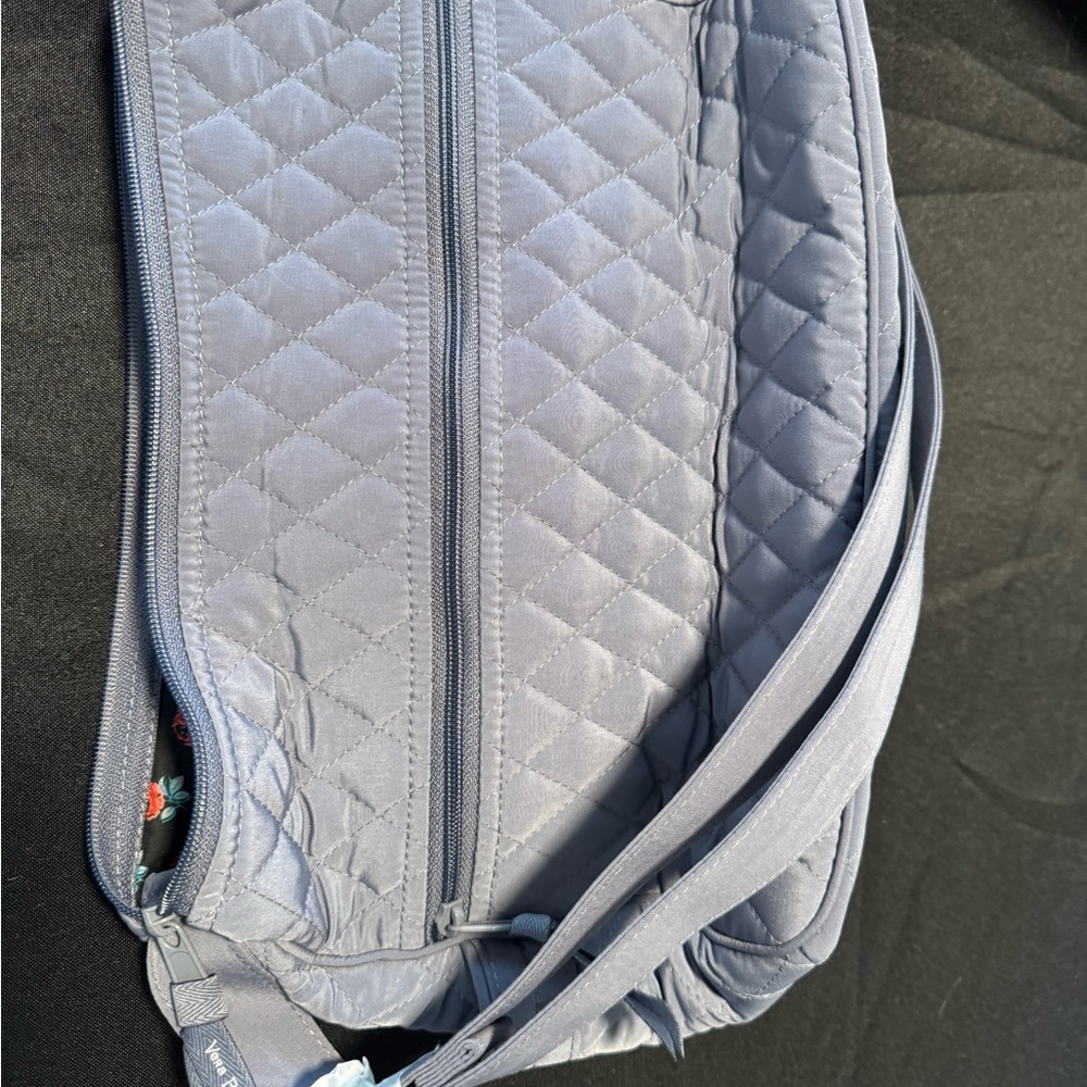Vera Bradley Quilted Bag in Light Gray - Picture 4 of 5